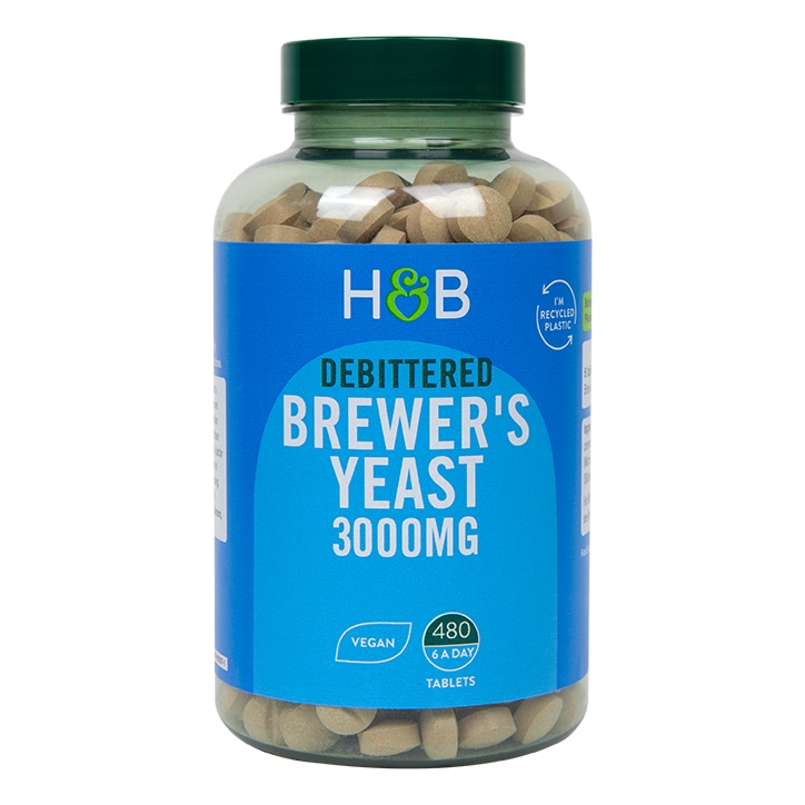 Holland & Barrett Debittered Brewer's Yeast 3000mg 480 Tablets